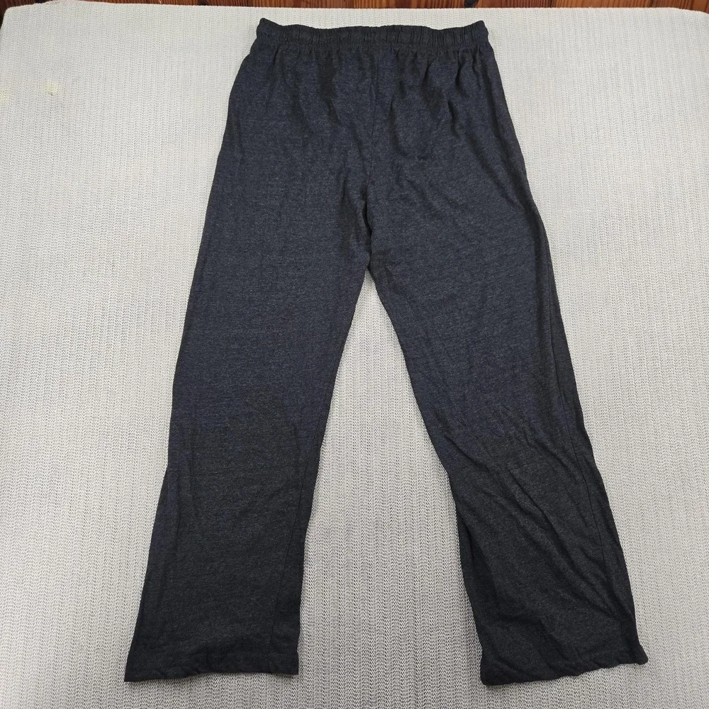 Realtree Pants Mens Medium Gray Camo Logo Lounge Drawstring Pajama Sleepwear
